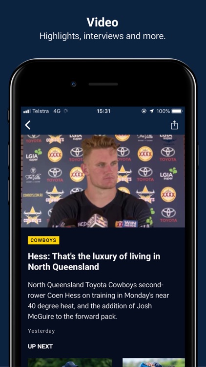 North QLD Cowboys screenshot-5