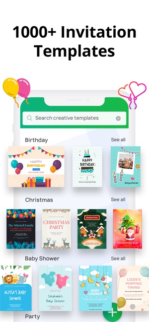 Invitation Maker App