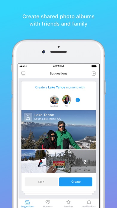 Moments – Get the photos you didn't take Screenshot 1