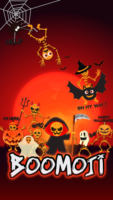 How to cancel & delete Boomoji Halloween Fun Stickers from iphone & ipad 1