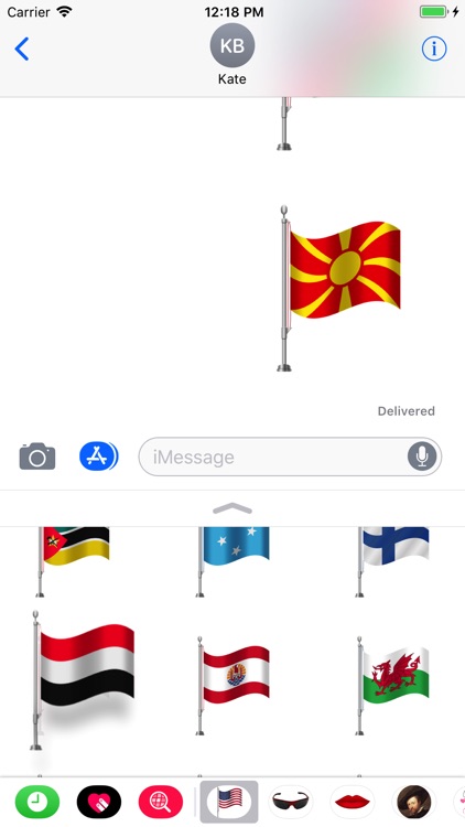 Flags Set Stickers Pro screenshot-4