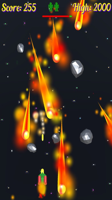 Meteors Asteroids Fireball Pro Screenshot 5