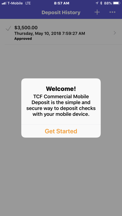 TCF Commercial Mobile Deposit screenshot 2