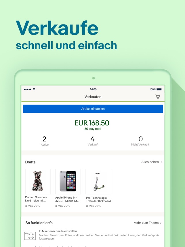Ebay Kaufen Und Verkaufen Im App Store