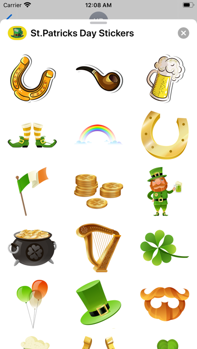 St. Patrick's Sticker Pack screenshot 3