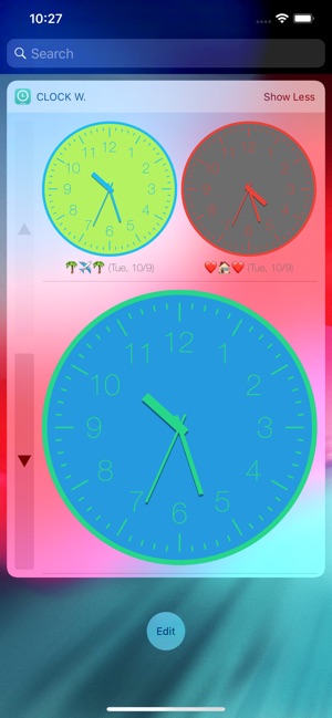 Clock Widget On The App Store