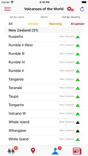 Volcanoes & Earthquakes(圖7)-速報App