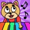 My Tiny Cute Piano is magic, Interactive, colorful, and fun, it's designed to help everyone to learning about keys