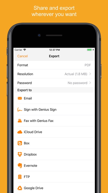 Genius Scan+ - PDF Scanner screenshot-4
