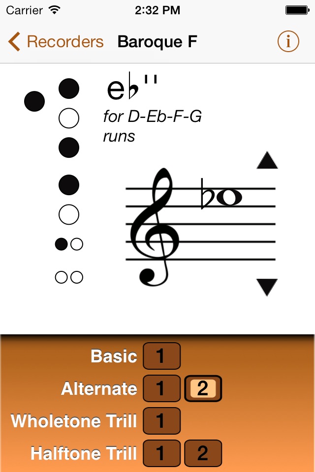 Recorder Fingering screenshot 3