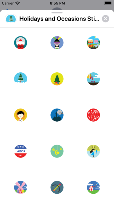 Holidays and Occasions Sticker screenshot 3