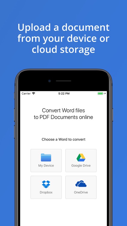 Word to PDF converter alto app