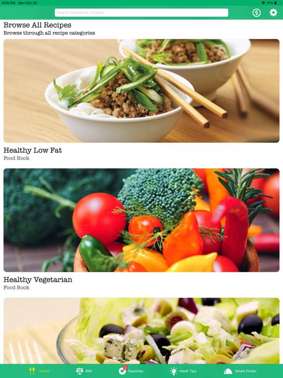 Healthy Recipe Book : FitMe screenshot 2
