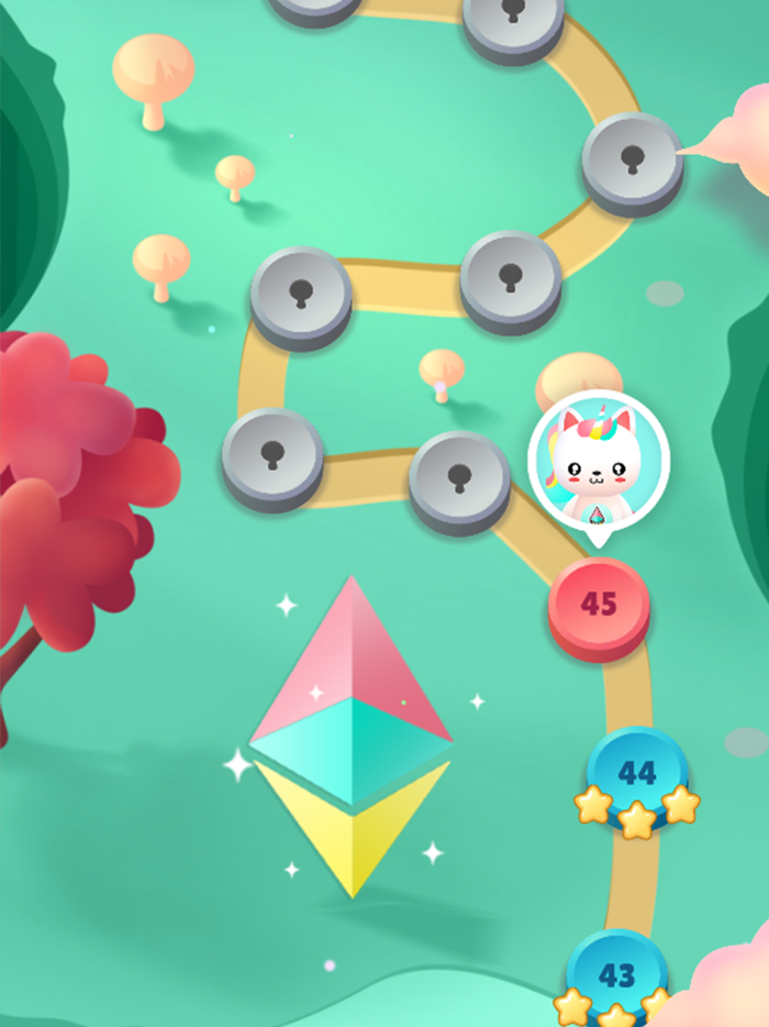 Kawaii Crypto Bubble Pop