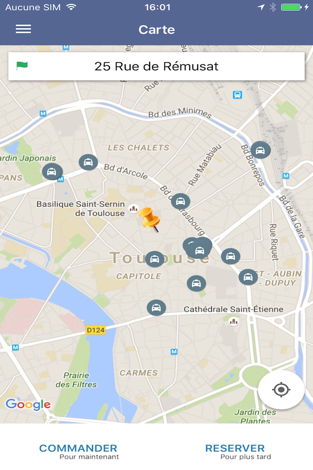 Capitole Taxi screenshot 2