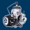 This app provides, using temperature, altitude, humidity, atmospheric pressure and a given engine configuration (engine model, floats, carb bore, emulsion tube type, floats, oil ratio, fuel type), 12