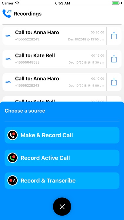 Call Recording by NoNotes screenshot-5