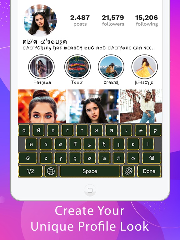 Fontify -Font & Emoji Keyboard screenshot 4