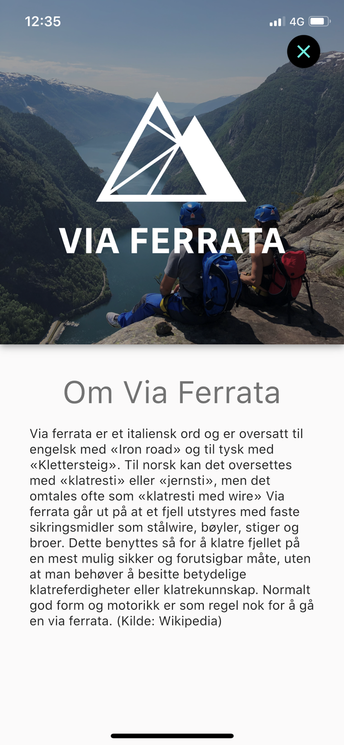 Via Ferrata - Norway