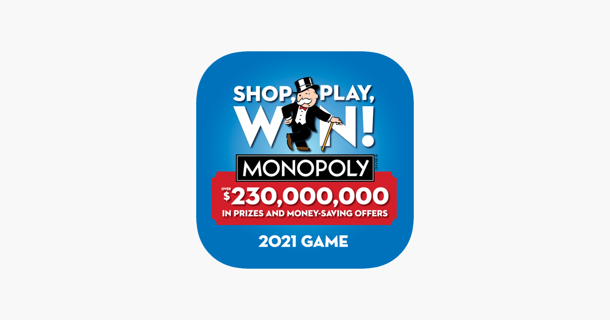 Shop, Play, Win!® MONOPOLY on the App Store