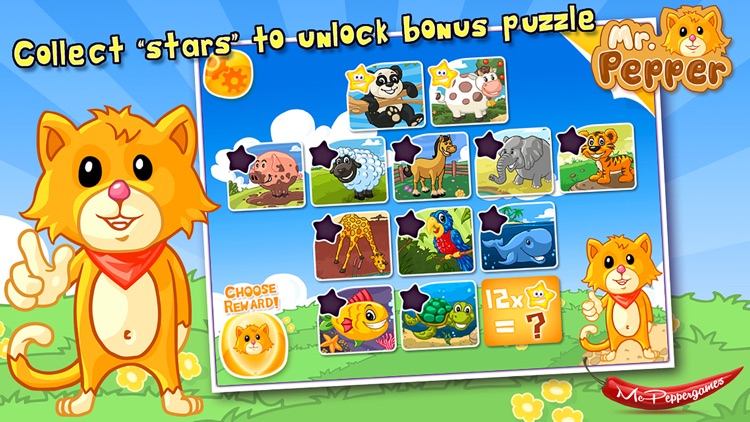 Animal Jigsaw Puzzle Kid Game screenshot-3