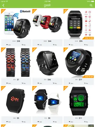 Captura de Pantalla 1 Geek - Smarter Shopping iphone