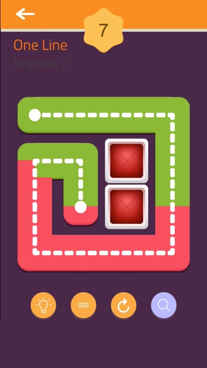 Fill - One Line Puzzle