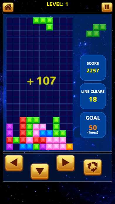 Galaxy Block Game screenshot 4