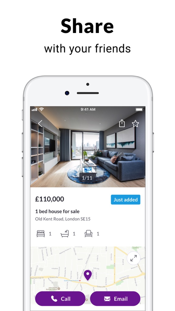 Zoopla property search UK App for iPhone Free Download Zoopla property search UK for iPad
