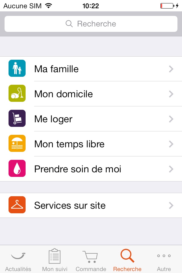 Bien-être à la carte Concierge screenshot 3