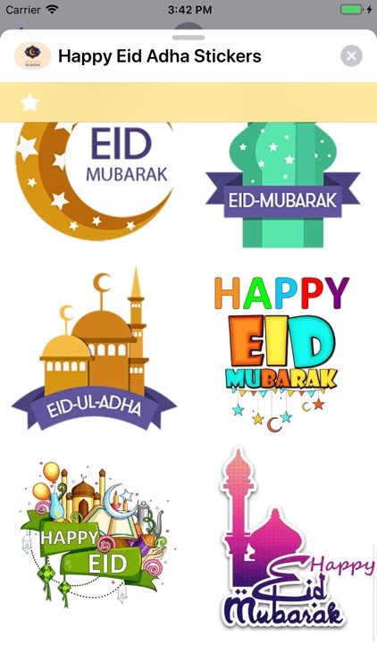 Happy Eid Adha Stickers screenshot-3