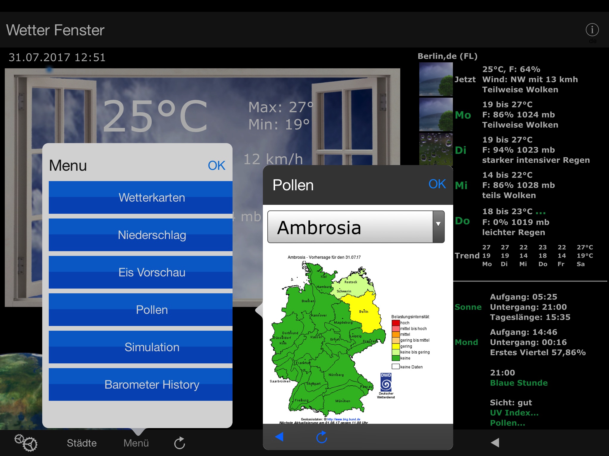 Weather Window screenshot 3