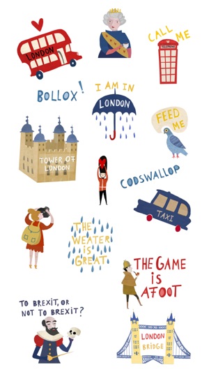 City Stickers: London