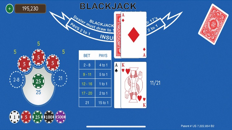 Blackjack Plus - Side Bets