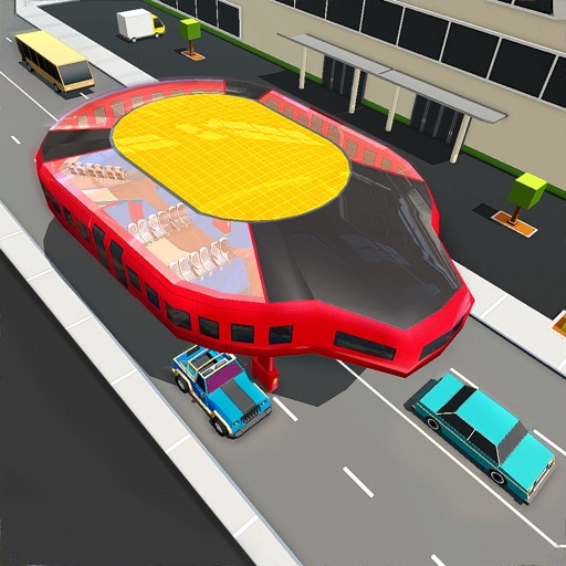 Futuristic Bus 3D