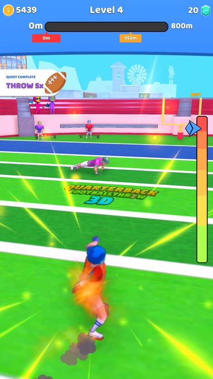 Quarterback: Football Throw 3D screenshot-4