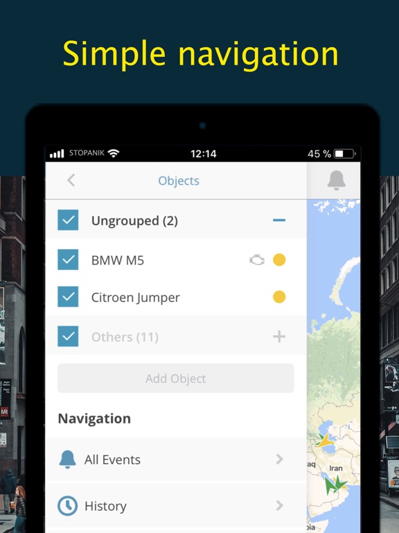Stopanik GPS Tracking System screenshot 2