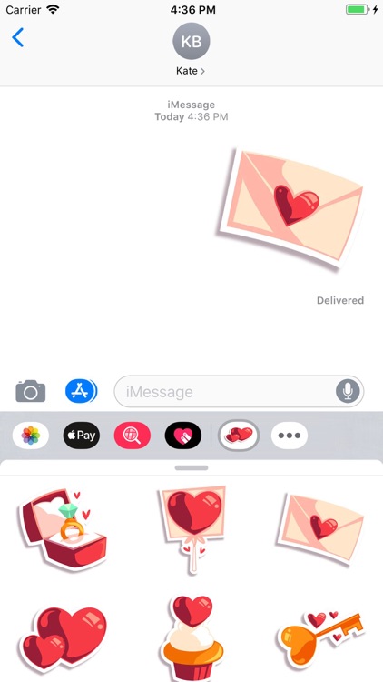 Love Hearts - Stickers Pack screenshot-4