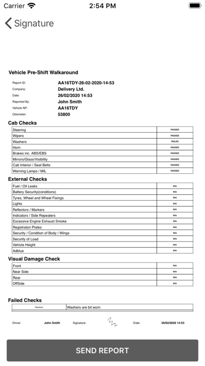 Vehicle Check Report screenshot-3