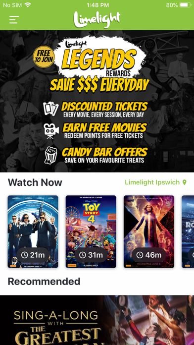 How to cancel & delete Limelight Cinemas from iphone & ipad 1