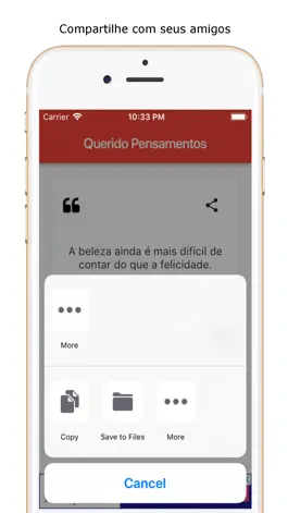 Game screenshot Querido Pensamentos apk