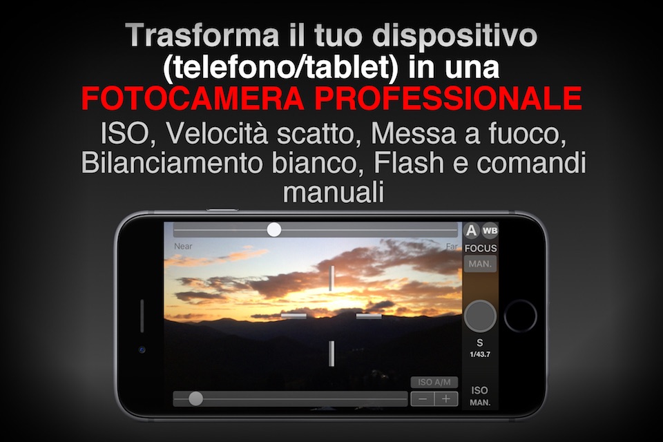 SLR Pro Camera Manual controls screenshot 3