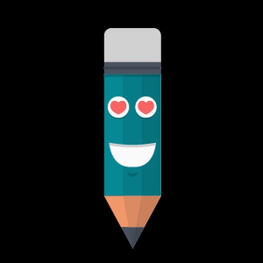 Pencil Felling Sticker