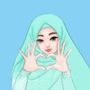 Hijab Women Expressions Emojis