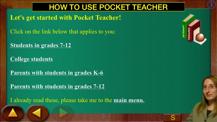 A Pocket Teacher