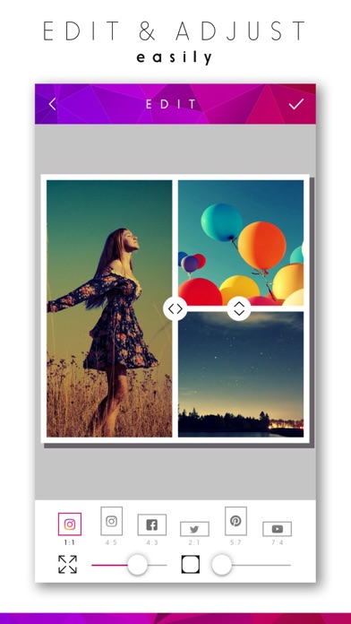 How to cancel & delete Collage: Photo Editor Pic Grid Maker for Instagram from iphone & ipad 3