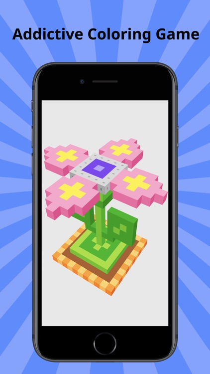 3D Pixel - AR Coloring Games screenshot-3