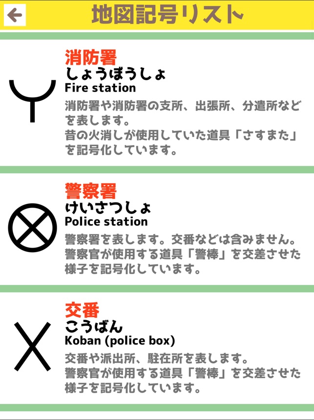 地図記号クイズ かるた をapp Storeで