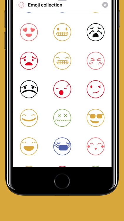 Funny smiley emojis stickers