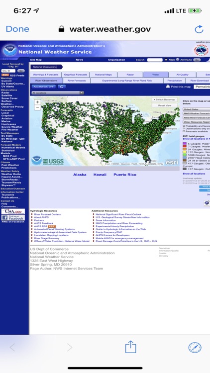 US Water Gauges